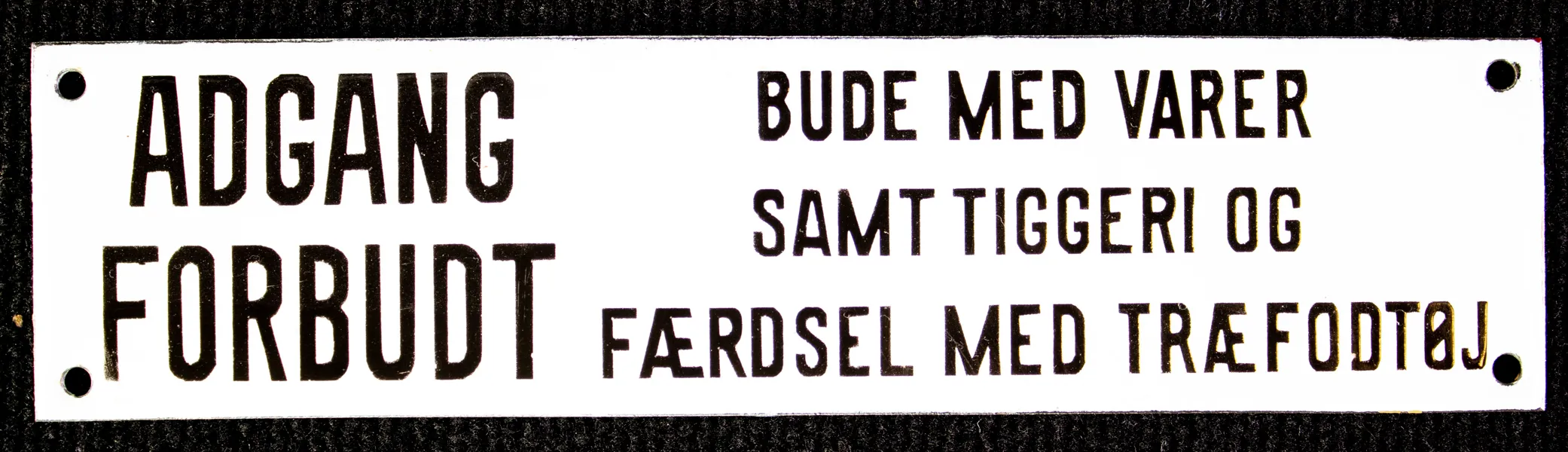 Adgang Forbudt