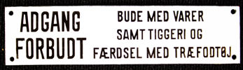 Adgang Forbudt
