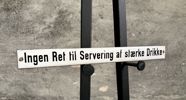 Ingen Ret til Servering af stærke Drikke