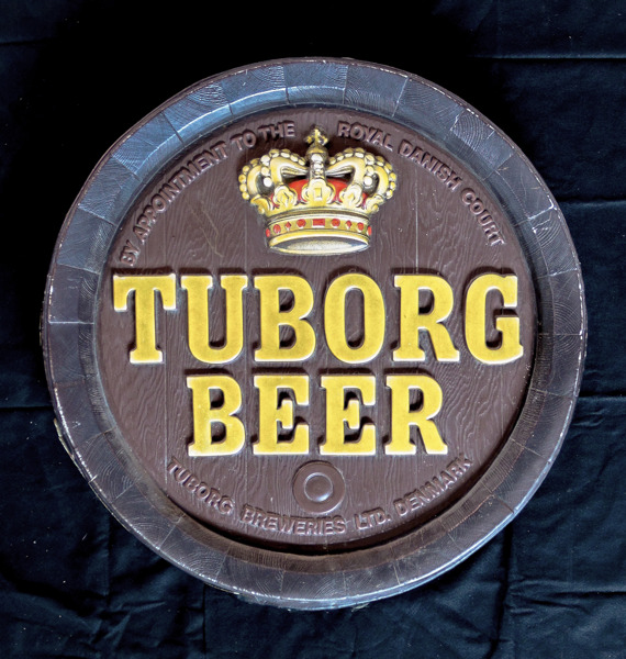 Tuborg lysskilt