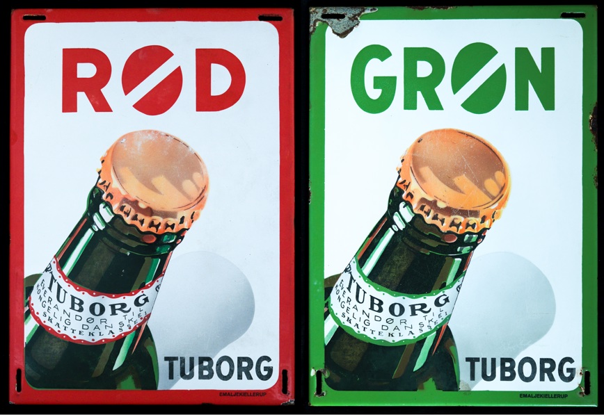 Rød og Grøn Tuborg