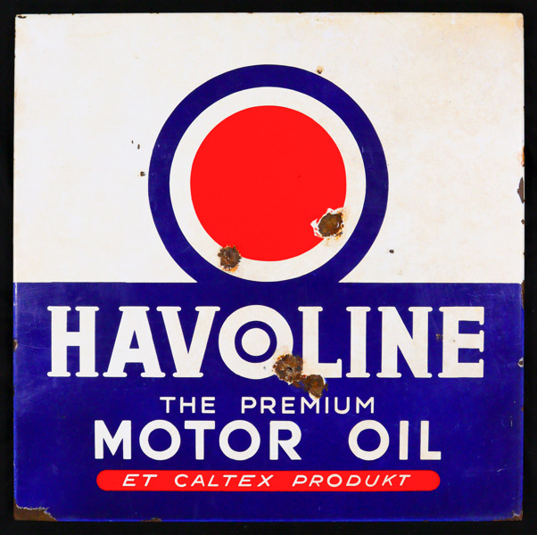 Havoline Motor Oil Stationsskilt