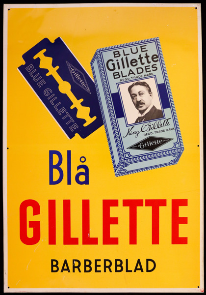 Blå Gilette