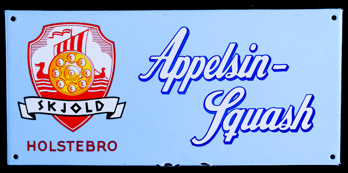 Skjold Appelsin-Squash