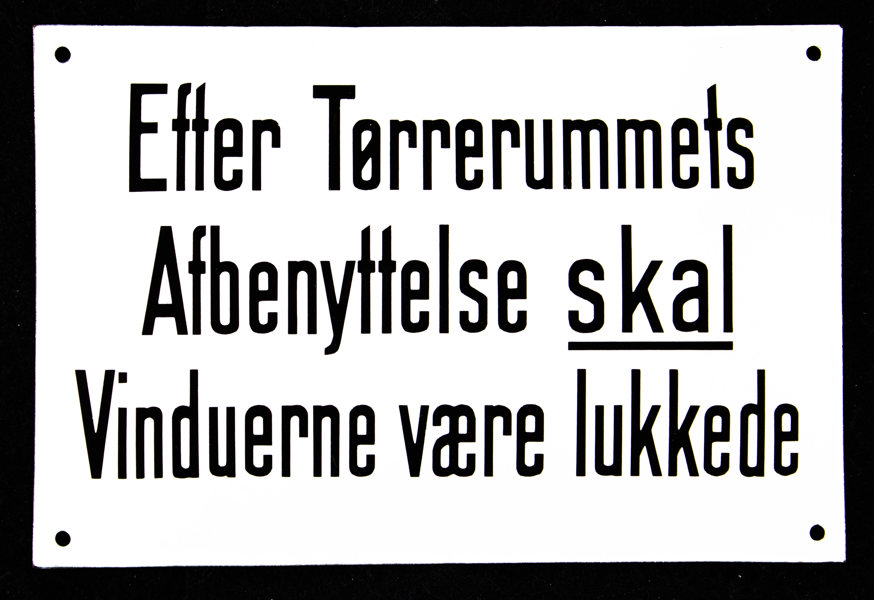 Tørrerum ++ MINT ++