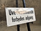 Uvedkommende Forbydes Adgang