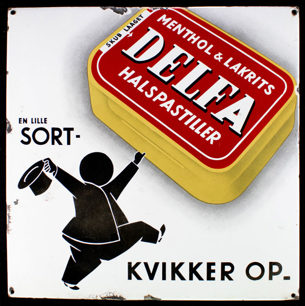 Delfa - En lille sort kvikker op