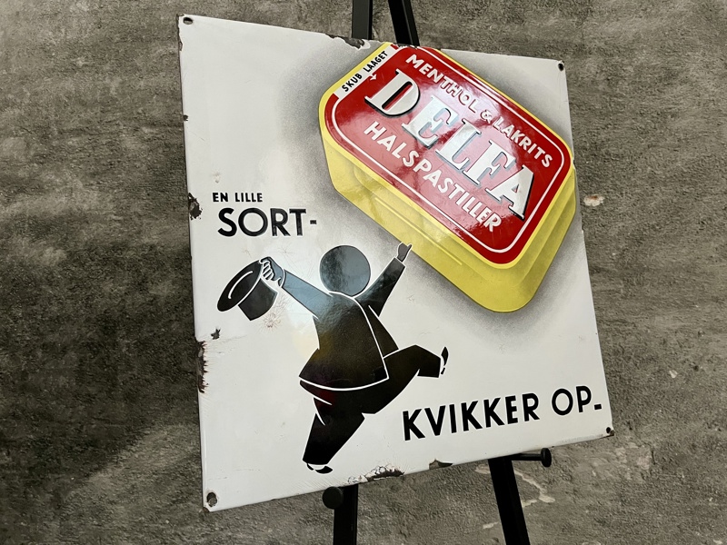 Delfa - En lille sort kvikker op