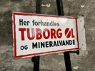 Tuborg Øl og Mineralvande - Hvid bundfarve