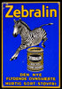 Zebralin Blikskilt