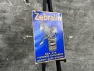 Zebralin Blikskilt