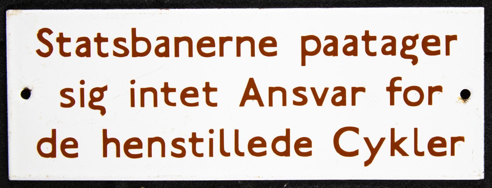 Statsbanerne paatager sig