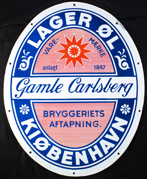 Gamle Carlsberg Lager ØL 