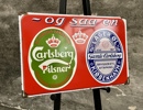 Carlsberg Etiketskilt - Og Saa En