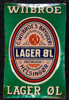 Wiibroe Lager ØL Dørskilt