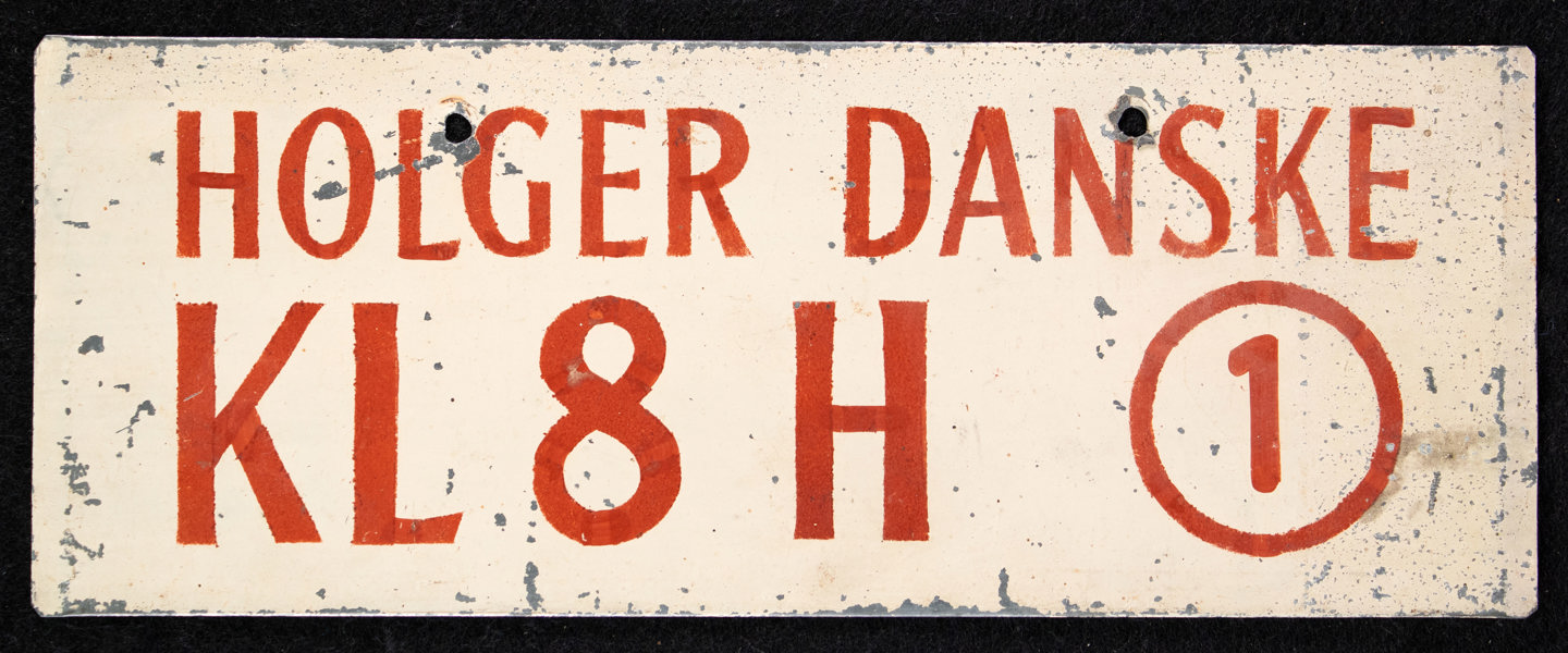 Nummerplade - Holger Danske ++TOP++