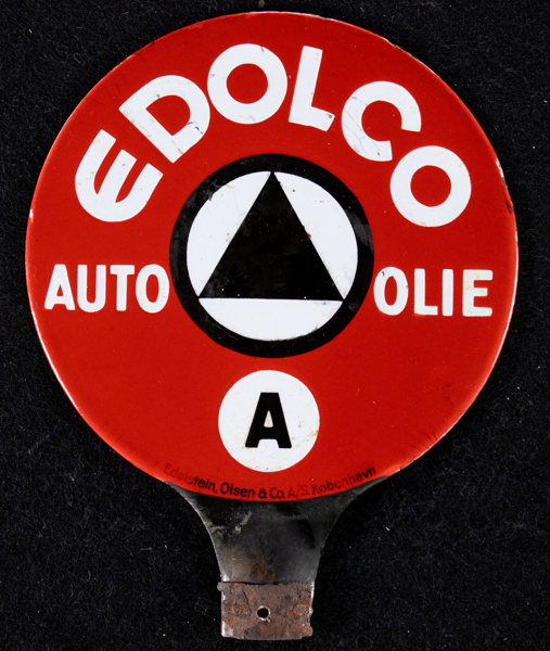 Edolco Autoolie Pumpeskilt
