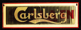 Carlsberg 3D-blikskilt