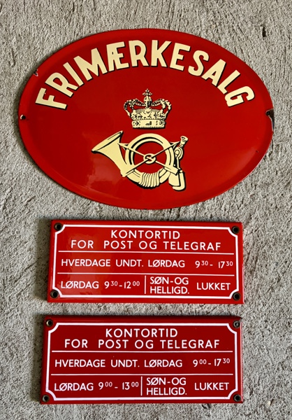 Frimærke Lot (3 stk)