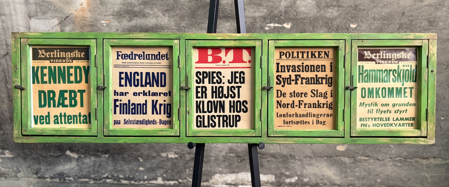 Løbeseddelholder