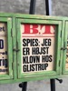 Løbeseddelholder
