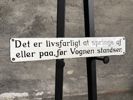 Sporvognsskilte (6 stk.)