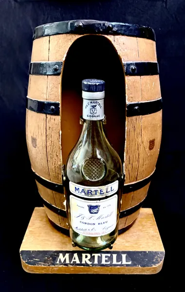 Martell Gips-display